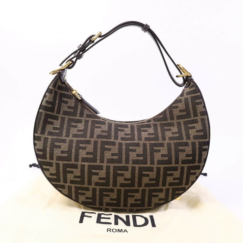 FENDI 帆布Fendigraphy Bag肩背袋-8