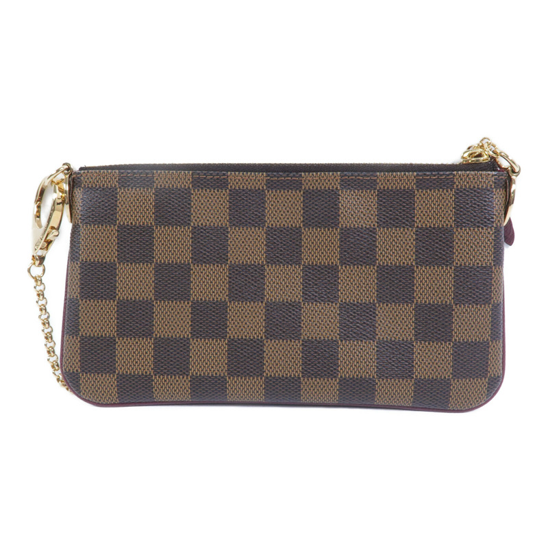 LOUIS VUITTON Damier Pochette Mila MM鏈帶肩背袋-1