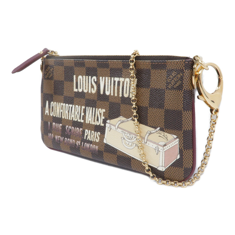 LOUIS VUITTON Damier Pochette Mila MM鏈帶肩背袋-2