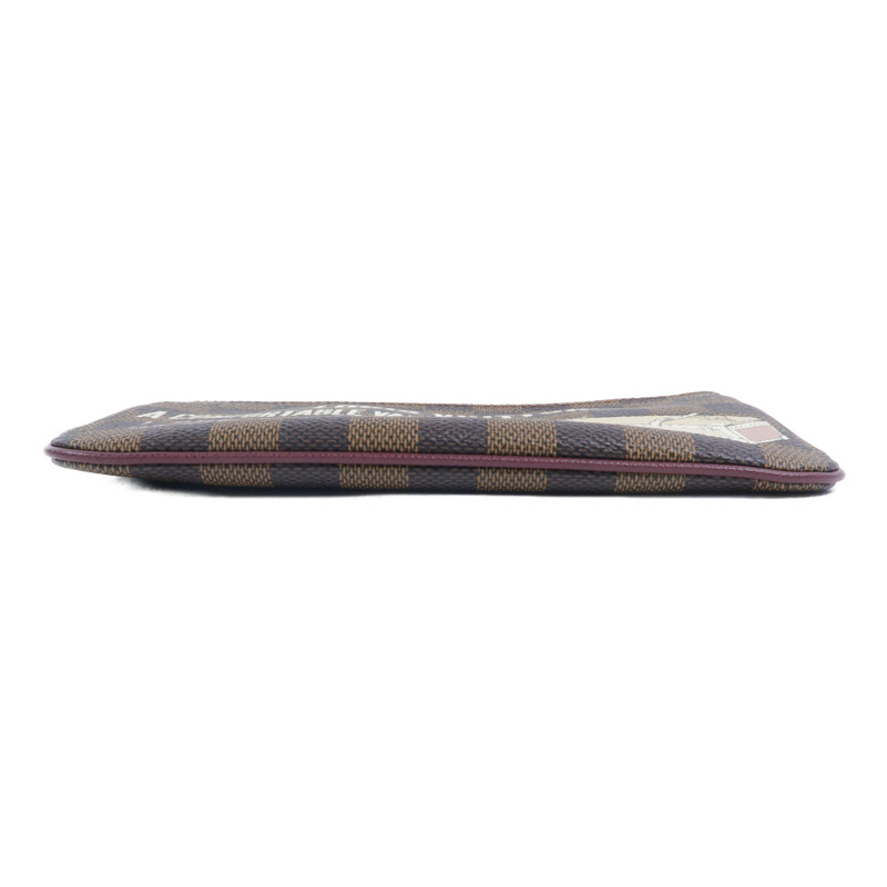 LOUIS VUITTON Damier Pochette Mila MM鏈帶肩背袋-3