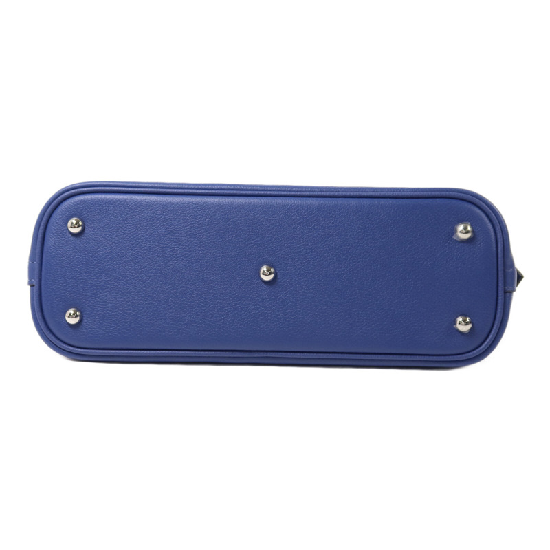 HERMES Evercolor皮革Bolide 25手挽肩背兩用袋Bleu Saphir/Cassis-3