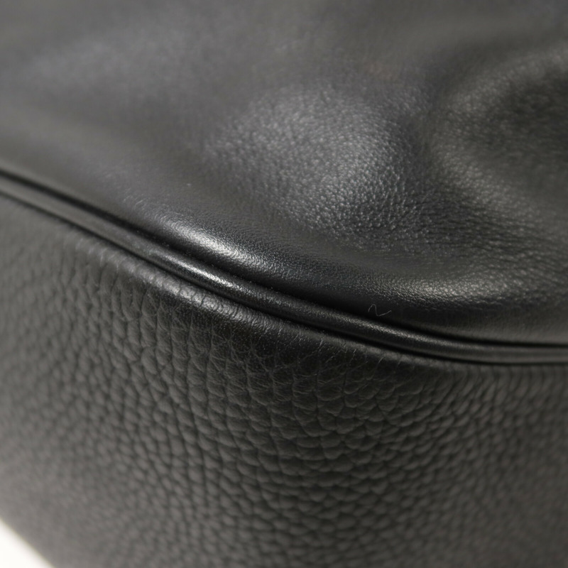HERMES Swift皮革Virevolte 24肩背袋Noir-10