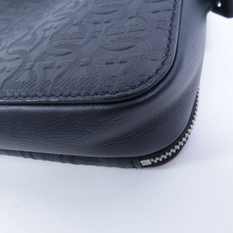 Salvatore Ferragamo 牛皮皮革Gancini肩背袋-10