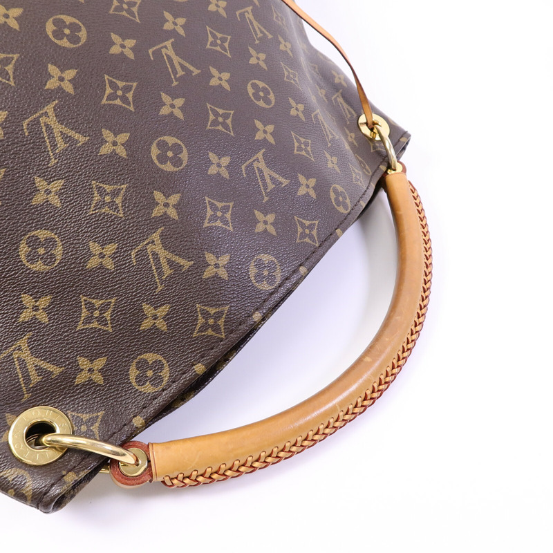 LOUIS VUITTON Monogram Artsy MM肩背袋-8