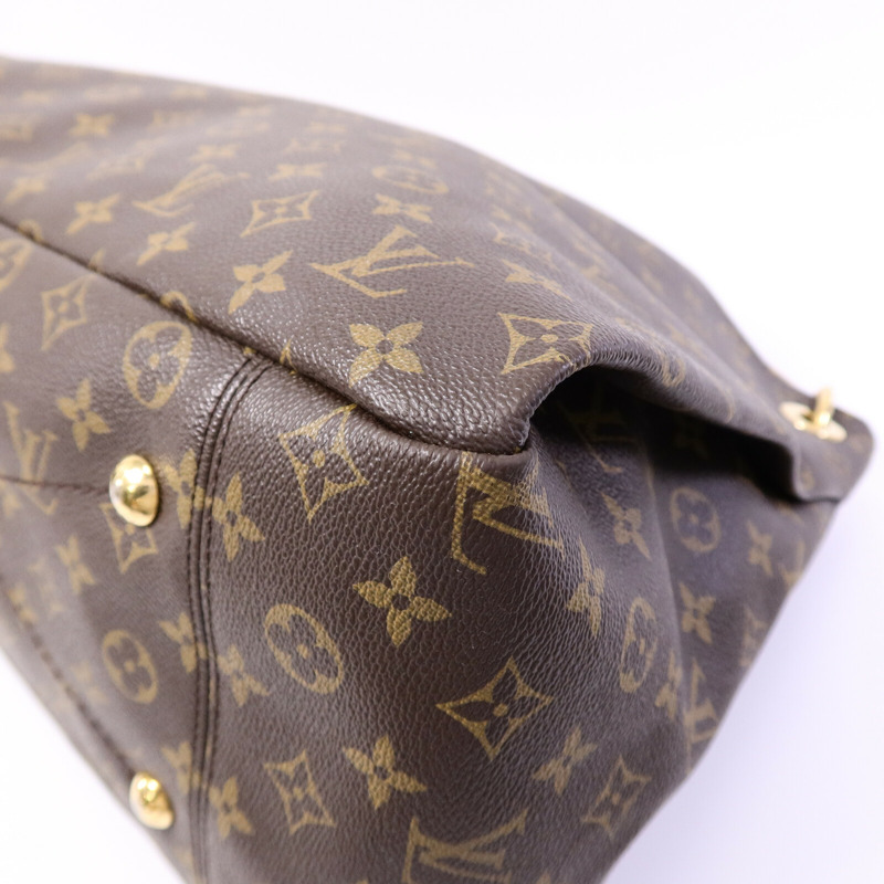LOUIS VUITTON Monogram Artsy MM肩背袋-9