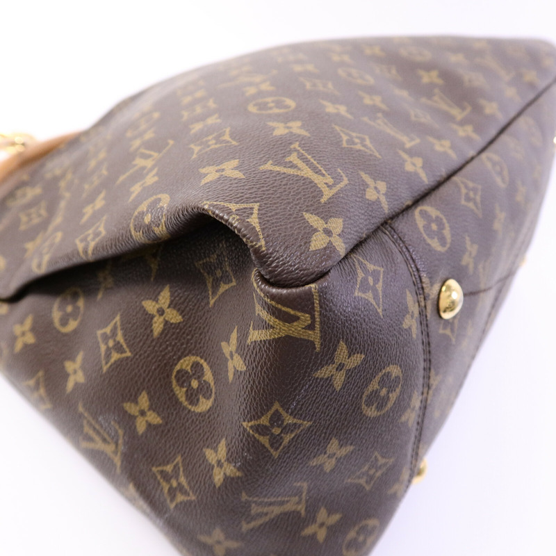 LOUIS VUITTON Monogram Artsy MM肩背袋-10