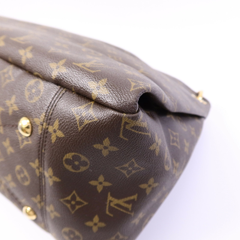 LOUIS VUITTON Monogram Artsy MM肩背袋-11