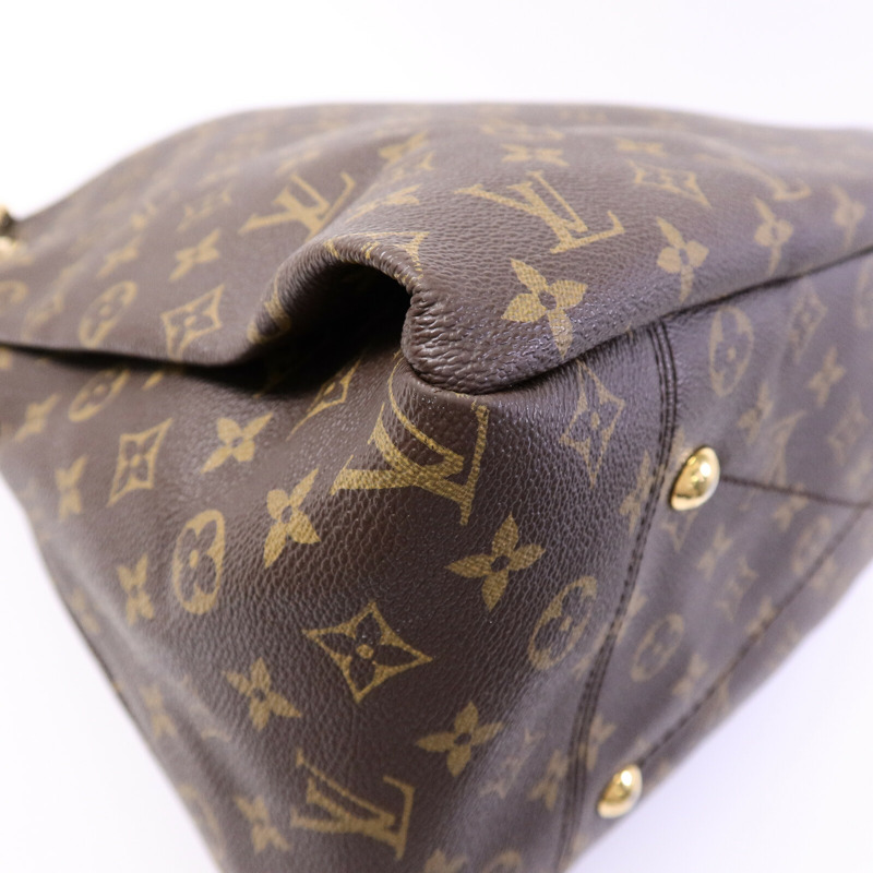 LOUIS VUITTON Monogram Artsy MM肩背袋-12