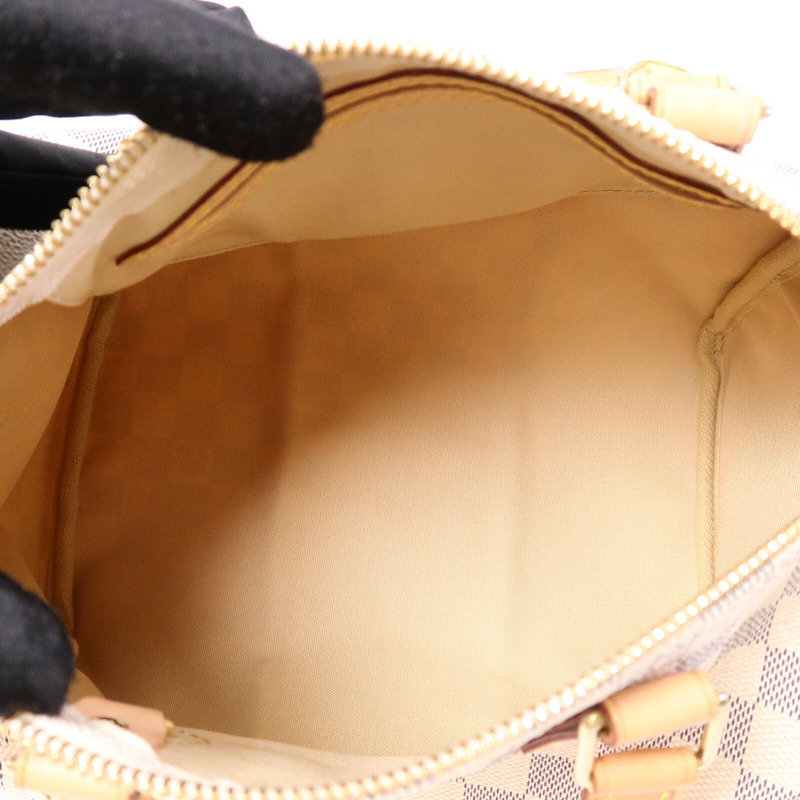 LOUIS VUITTON Damier Azur Speedy 25手挽袋-4