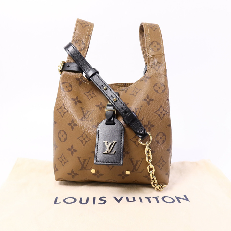 LOUIS VUITTON Monogram Reverse Atlantis BB手挽肩背兩用袋-8