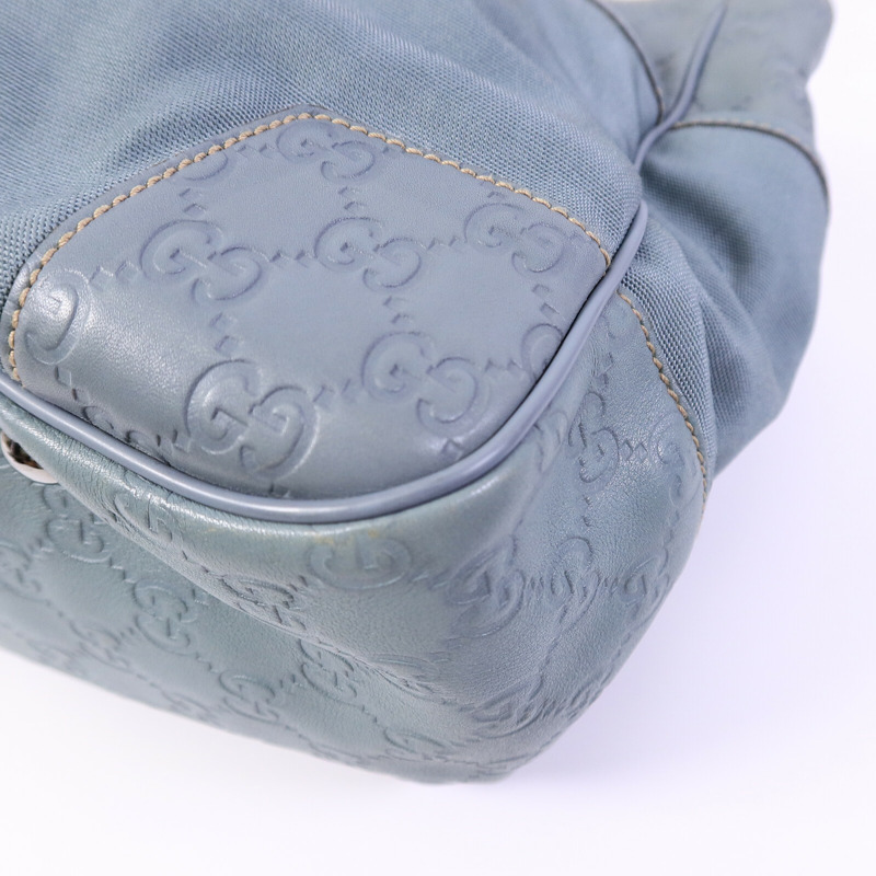 GUCCI 帆布/牛皮皮革Tote Bag手挽袋-10