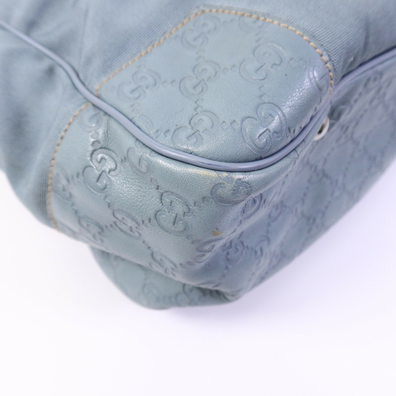 GUCCI 帆布/牛皮皮革Tote Bag手挽袋-11