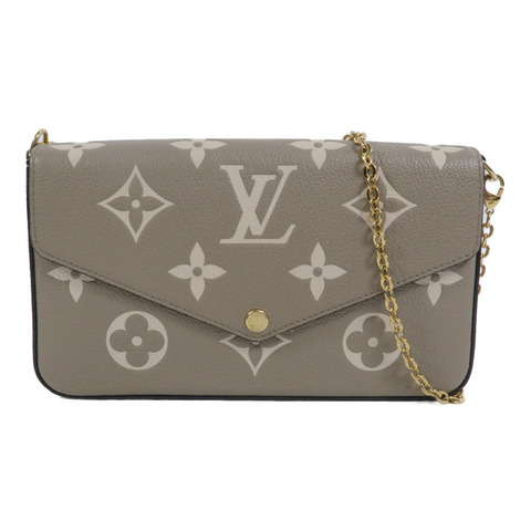 LOUIS VUITTON Monogram Empreinte Pochette Felicie鏈帶肩背袋