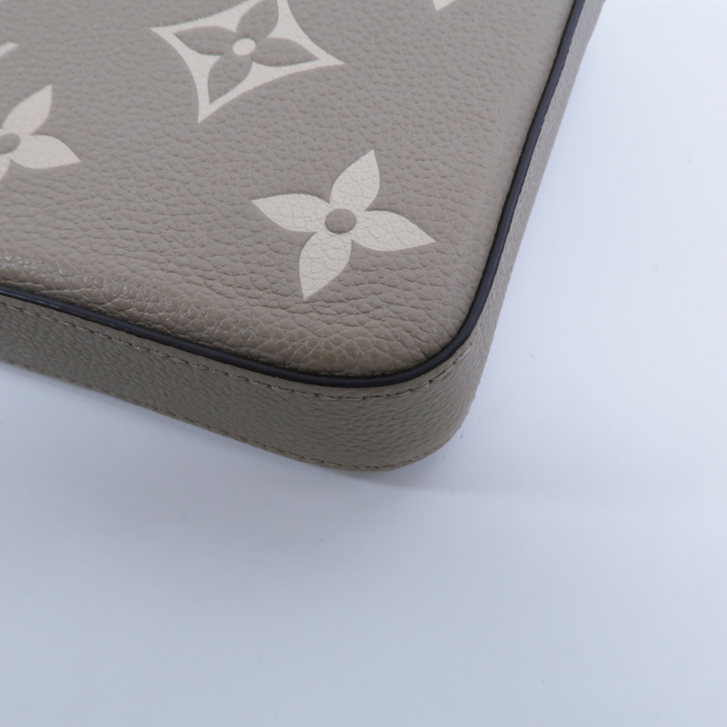 LOUIS VUITTON Monogram Empreinte Pochette Felicie鏈帶肩背袋-15