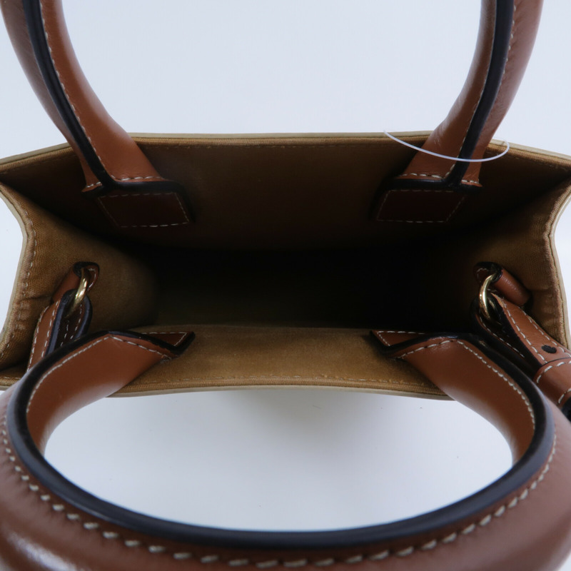 CELINE 塗層帆布Mini Vertical Cabas手挽肩背兩用袋-4