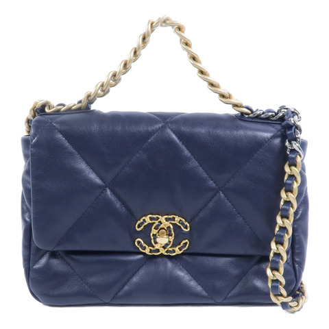 CHANEL 牛皮皮革Chanel 19手挽肩背兩用袋