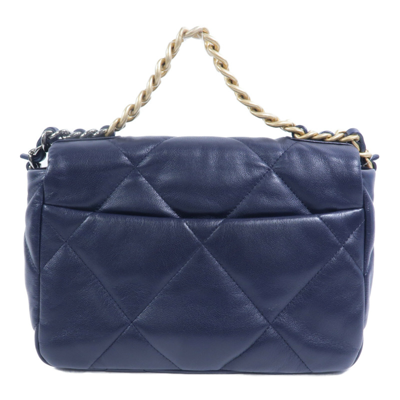 CHANEL 牛皮皮革Chanel 19手挽肩背兩用袋-1