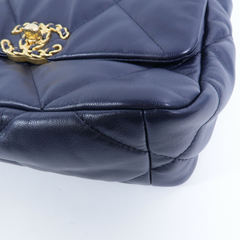 CHANEL 牛皮皮革Chanel 19手挽肩背兩用袋-14