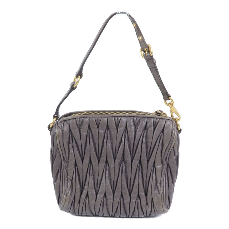 Miu Miu 羊皮皮革Shoulder Bag肩背袋-1