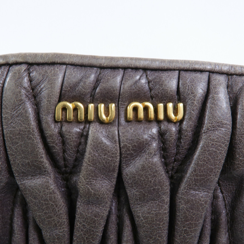 Miu Miu 羊皮皮革Shoulder Bag肩背袋-4