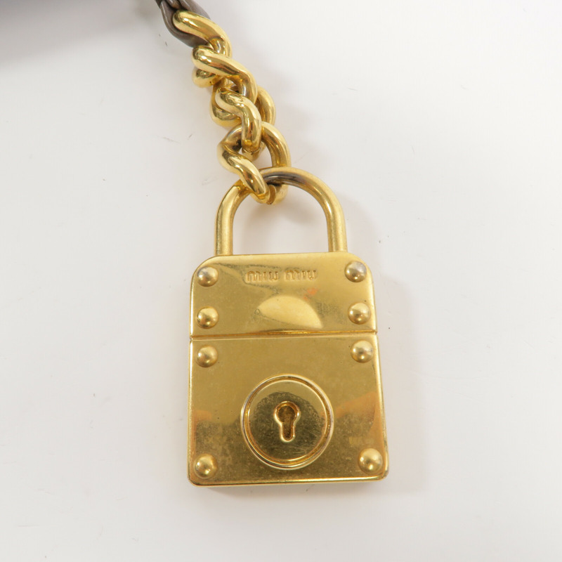 Miu Miu 羊皮皮革Shoulder Bag肩背袋-7