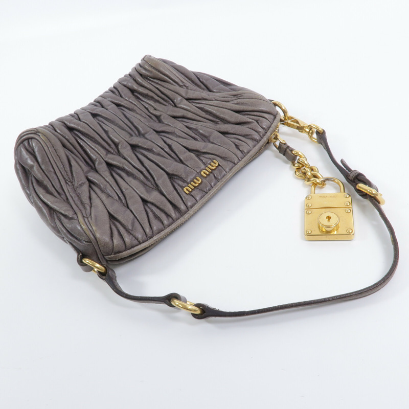 Miu Miu 羊皮皮革Shoulder Bag肩背袋-8