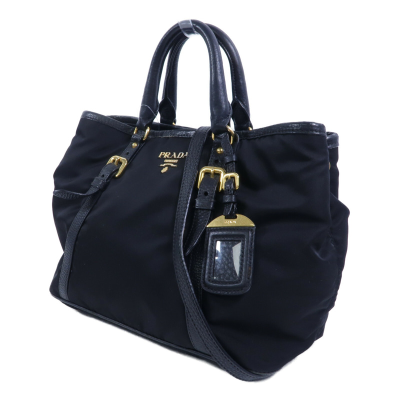 PRADA 尼龍2 Way Shoulder手挽肩背兩用袋-2
