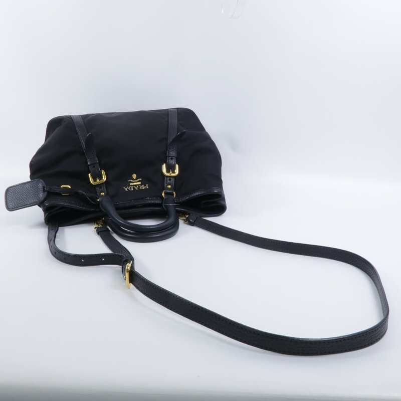 PRADA 尼龍2 Way Shoulder手挽肩背兩用袋-11