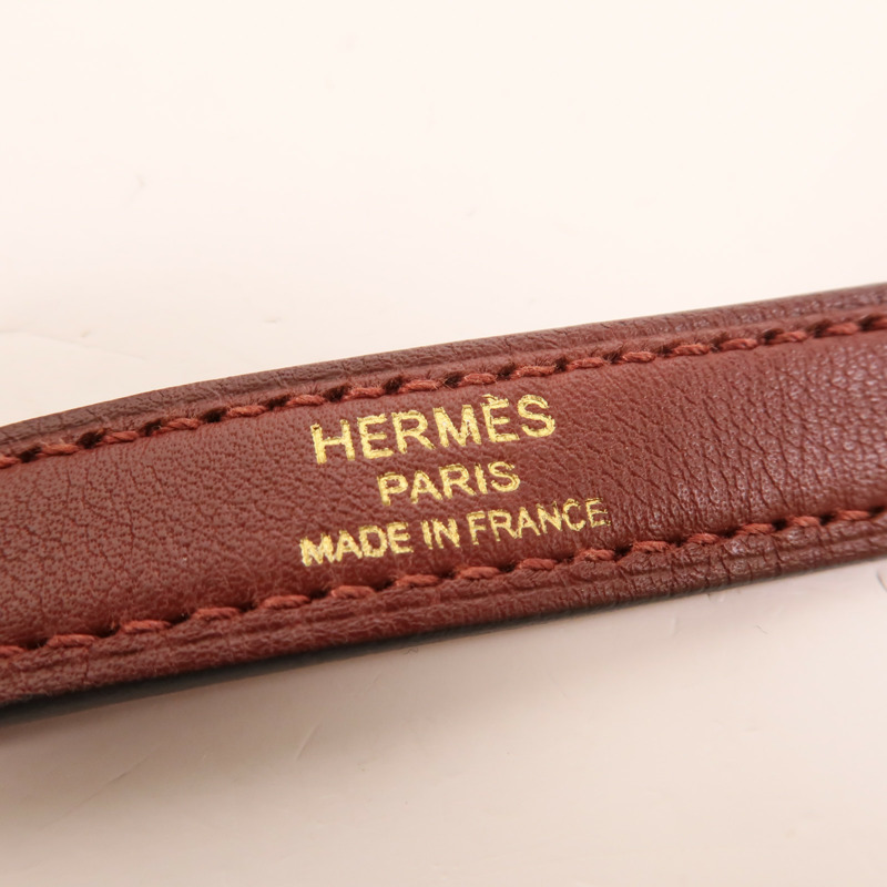 HERMES Clemence皮革24/24 29cm手挽肩背兩用袋Red/Rouge H-7