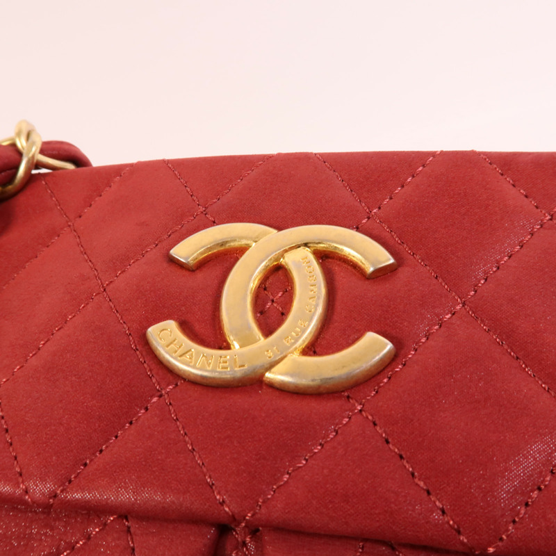 CHANEL 羊皮皮革Shoulder Bag肩背袋-6