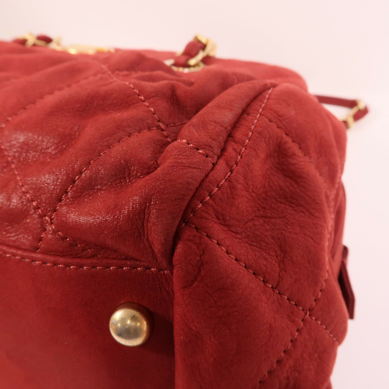 CHANEL 羊皮皮革Shoulder Bag肩背袋-12
