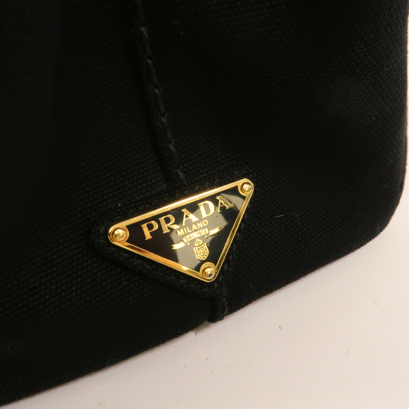PRADA 帆布Canapa手挽肩背兩用袋-8