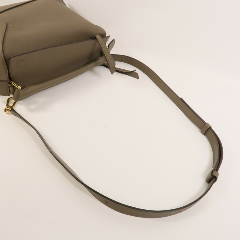 LOEWE 牛皮皮革Puzzle Small手挽肩背兩用袋-5