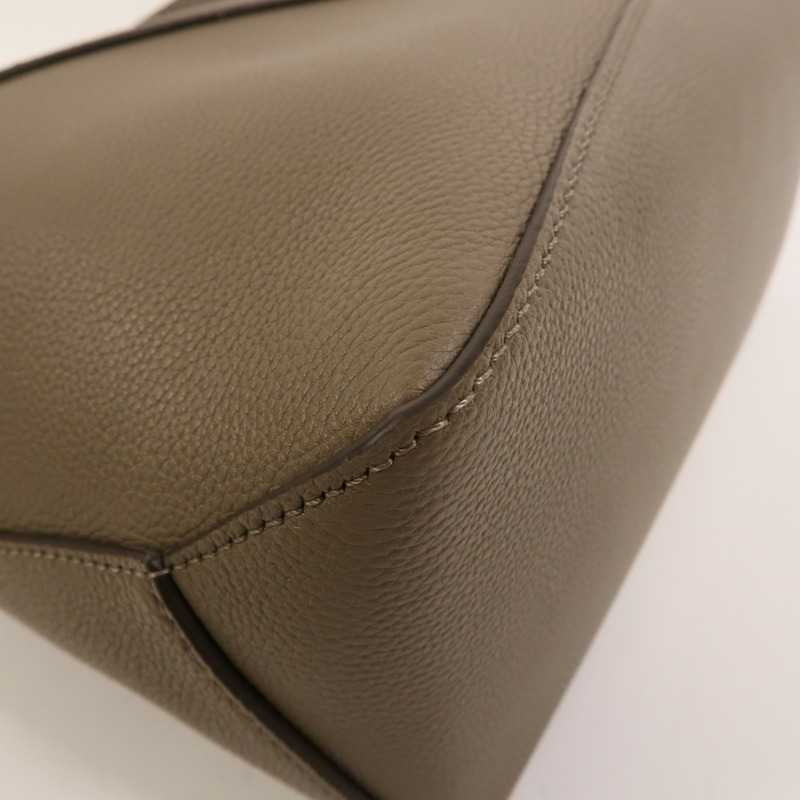 LOEWE 牛皮皮革Puzzle Small手挽肩背兩用袋-10