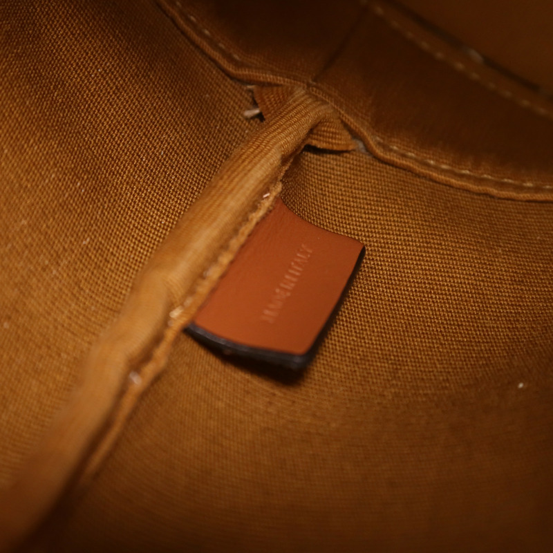 CELINE 塗層帆布Triomphe Bucket Bag Small肩背袋-7