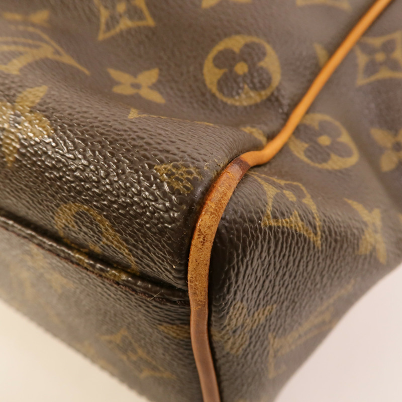 LOUIS VUITTON Monogram Abbesses金扣肩背袋棕色-11