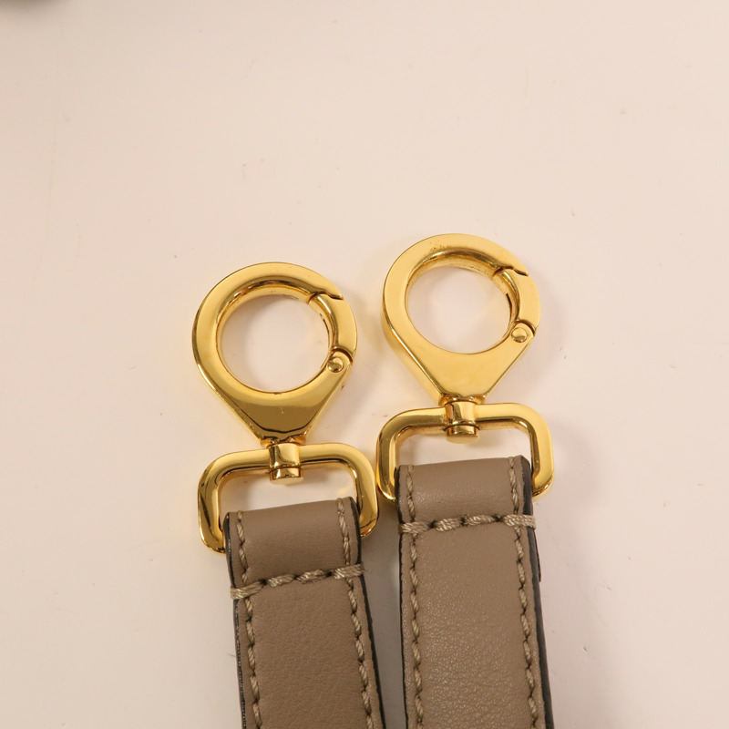 FENDI 牛皮皮革Peekaboo Small手挽肩背兩用袋-6