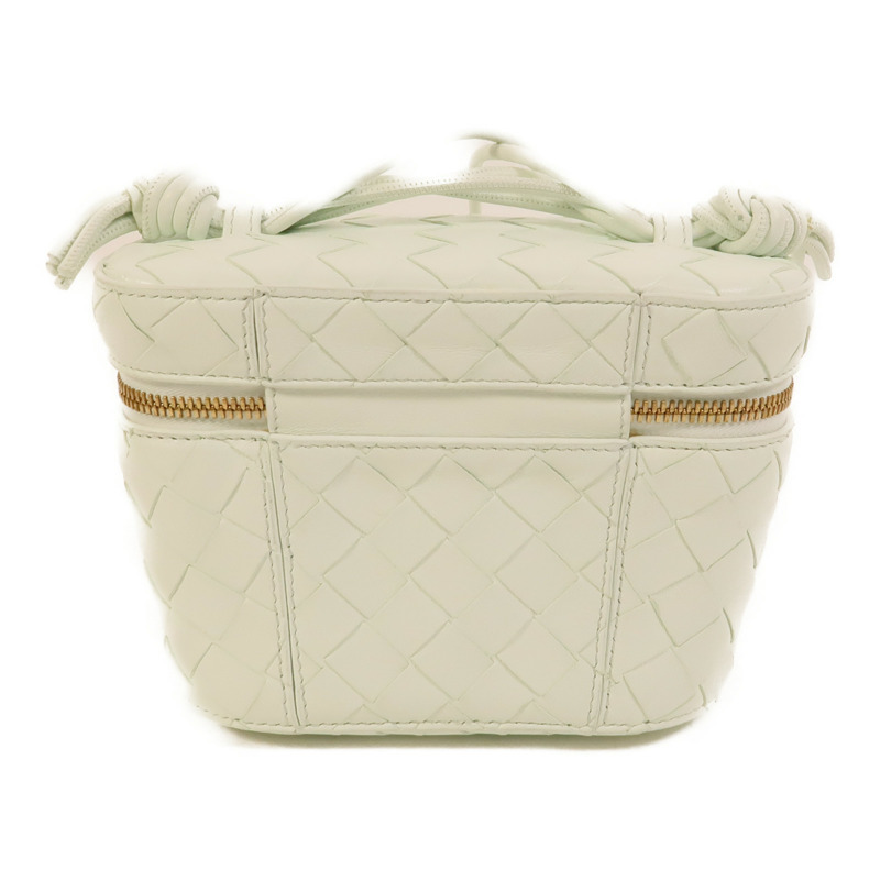 BOTTEGA VENETA 羊皮皮革Mini Intrecciato Vanity Case肩背袋-1
