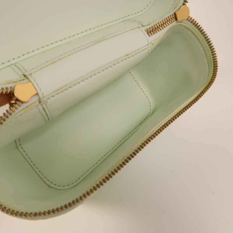 BOTTEGA VENETA 羊皮皮革Mini Intrecciato Vanity Case肩背袋-4