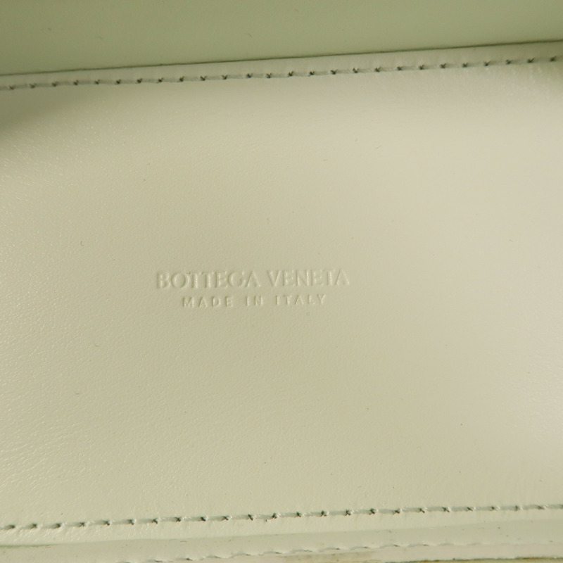 BOTTEGA VENETA 羊皮皮革Mini Intrecciato Vanity Case肩背袋-7