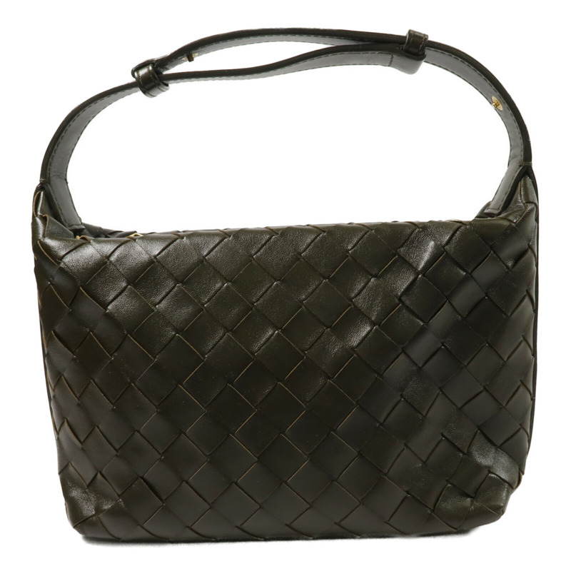BOTTEGA VENETA 織紋皮革Handbag手挽袋-1