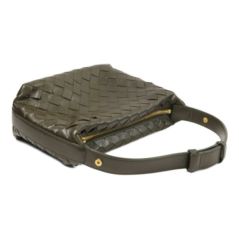 BOTTEGA VENETA 織紋皮革Handbag手挽袋-8
