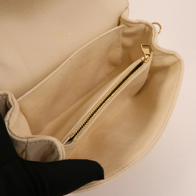 LOUIS VUITTON Monogram Empreinte Pochette Metis East West手挽肩背兩用袋-4
