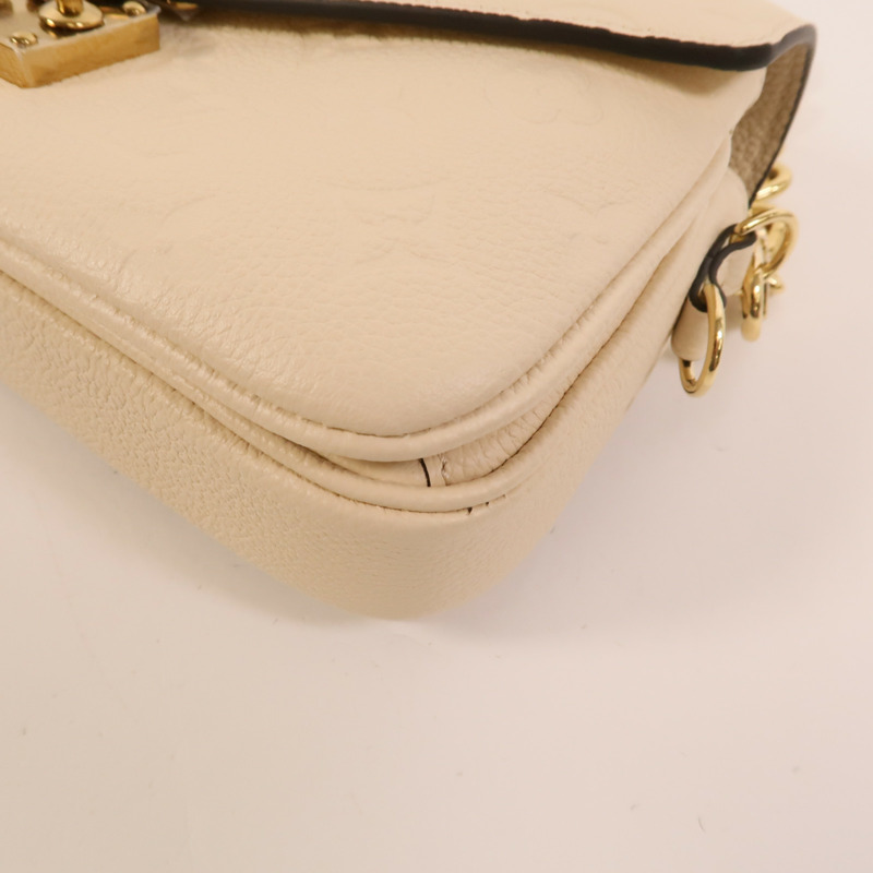 LOUIS VUITTON Monogram Empreinte Pochette Metis East West手挽肩背兩用袋-12