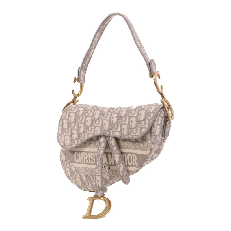 Dior 帆布Saddle Medium肩背袋-2