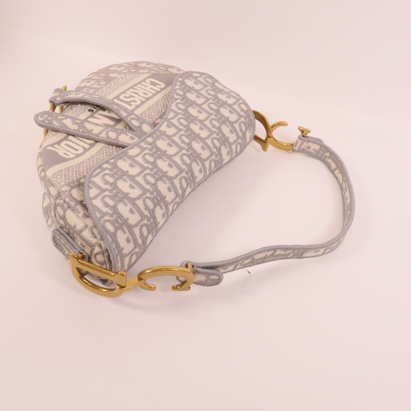 Dior 帆布Saddle Medium肩背袋-5