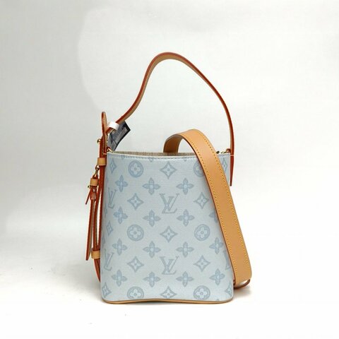 LOUIS VUITTON 藍色PVC晶片ALLINBB130周年限定肩背包