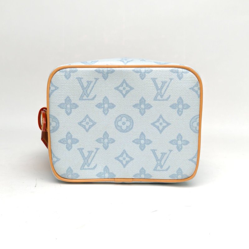 LOUIS VUITTON 藍色PVC晶片ALLINBB130周年限定肩背包-4