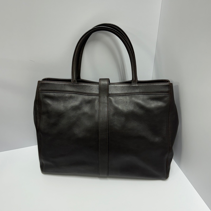 (極新🎁超稀有) CHANEL “so black”黑釦 肩背托特包【專櫃27.6萬】-8
