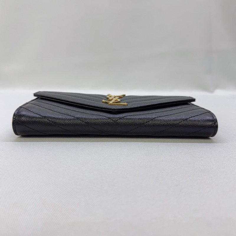YSL 荔枝皮信封翻蓋長夾-8